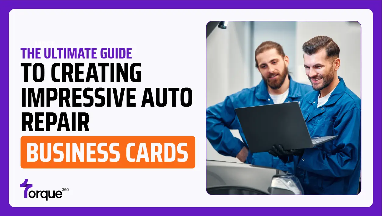 guide to creating impressive auto repair business cards