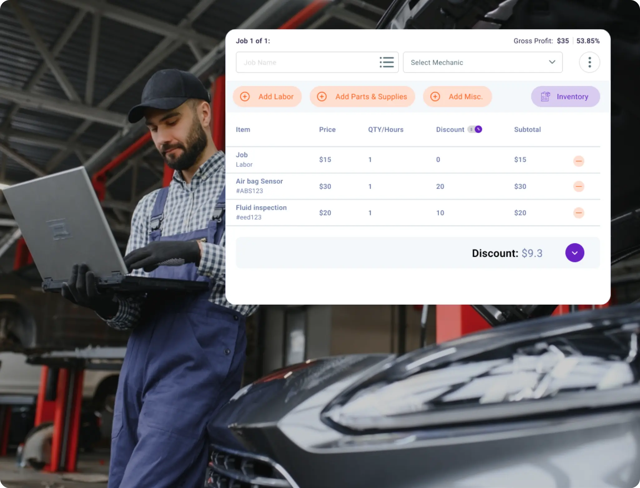 vehicle repair estimate software