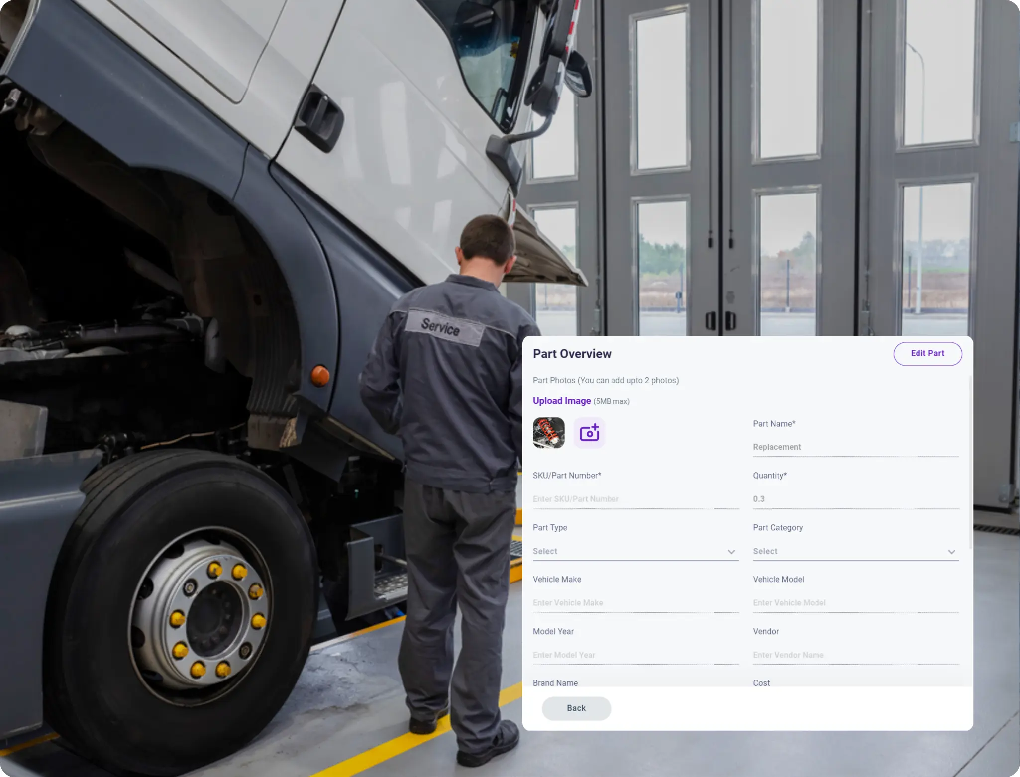 Organize your truck better truck repair shop inventory management software