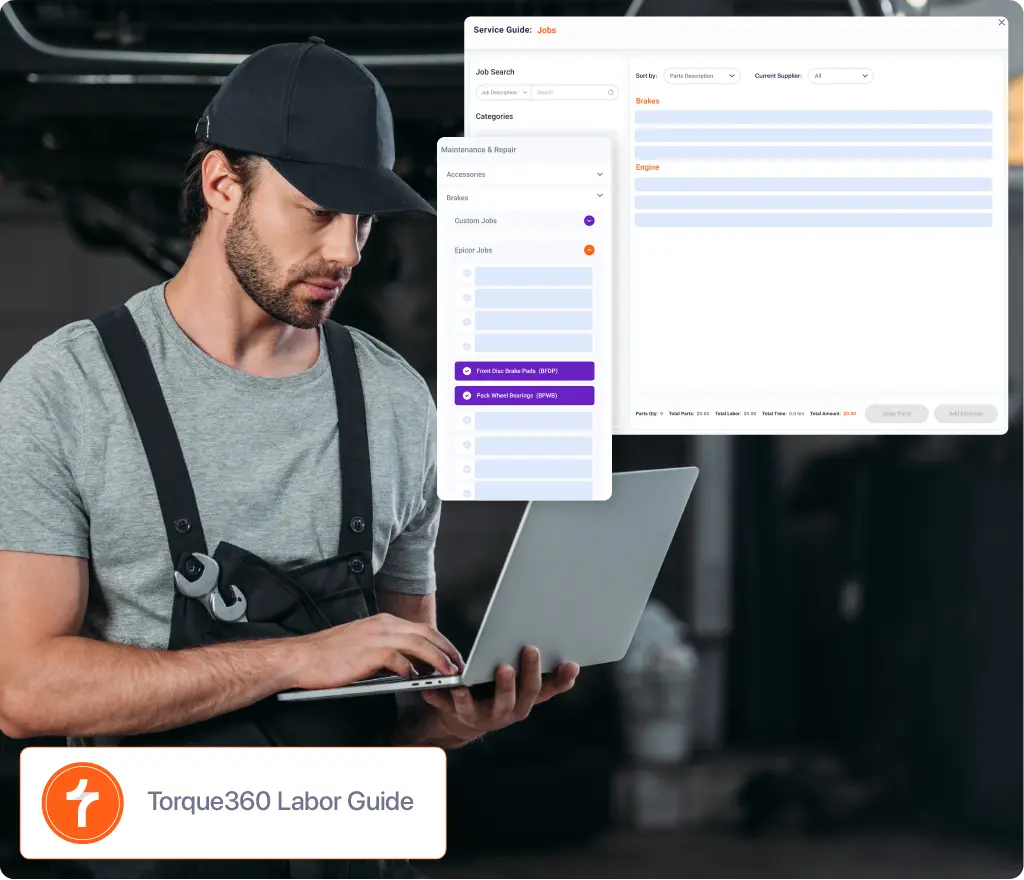 What is the Torque360 Labor Guide Torque360 Automotive labor time guide software