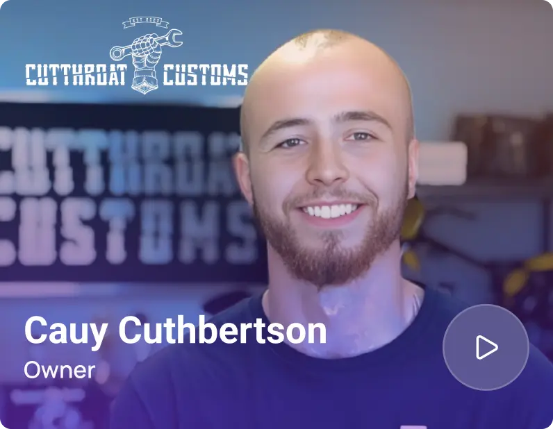 Shop owner video testimonial