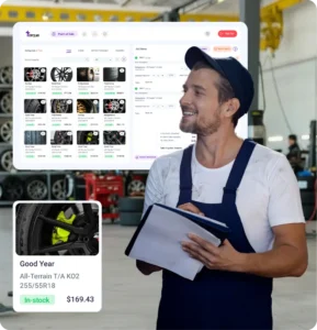 POS STEPPER Dashboard of Auto Repair POS Software