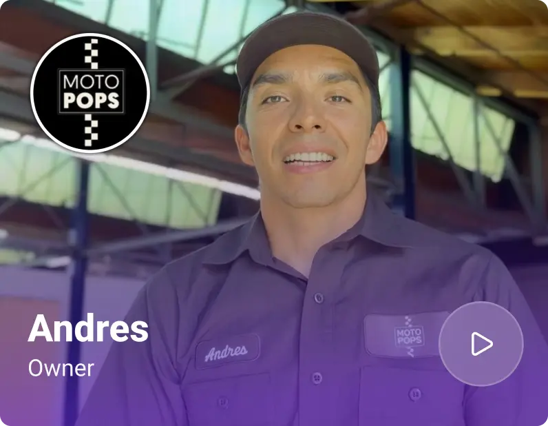 Andres, Owner at Moto Pops